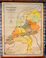 Mooie en duidelijke staatkundige schoolkaart van Nederland, Verzenden, Aardrijkskunde