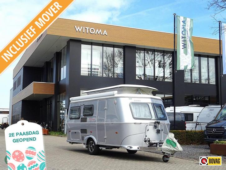 Eriba Touring 530 GT Super compleet, Caravans en Kamperen, Caravans, Bedrijf, 750 - 1000 kg, Standaardzit, Eriba, Dwarsbed, Overige typen
