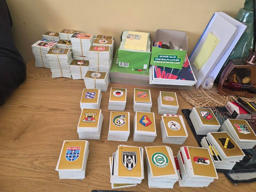 Voetbalplaatjes stickers Plus actie - Boeken, kaarten, XXL, Ophalen of Verzenden, Nieuw, Buitenlandse clubs, Poster, Plaatje of Sticker