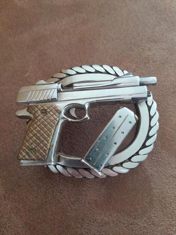 gesp  / buckle    westen-stijl, Kleding | Heren, Riemen en Ceinturen, Nieuw, Losse buckle of gesp, Minder dan 95 cm, Overige kleuren