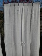 Beige/Ecru gordijn, maat 85 x 214 cm (bxh), Huis en Inrichting, Ophalen, Crème, Gebruikt, 200 cm of meer