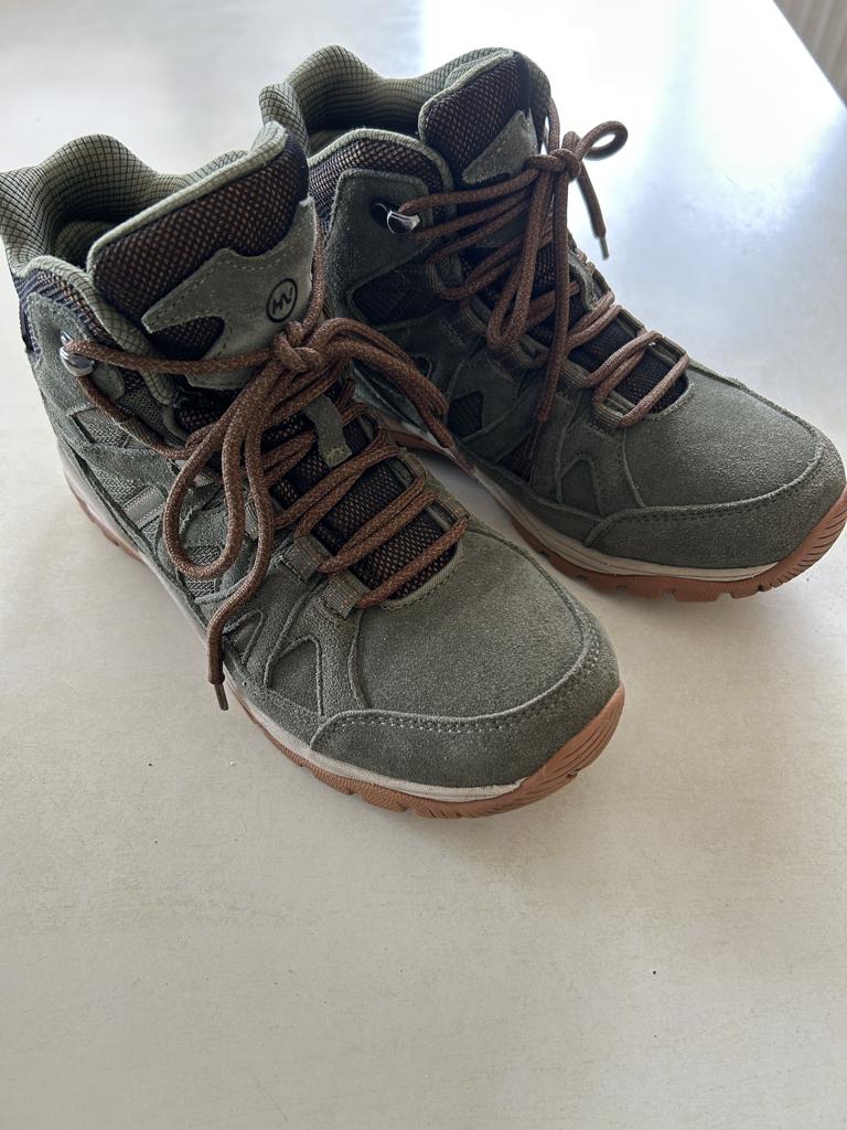 Dames wandelschoenen, maat 38, human nature (anwb), Zo goed als nieuw, Human Nature, Groen, Wandelschoenen