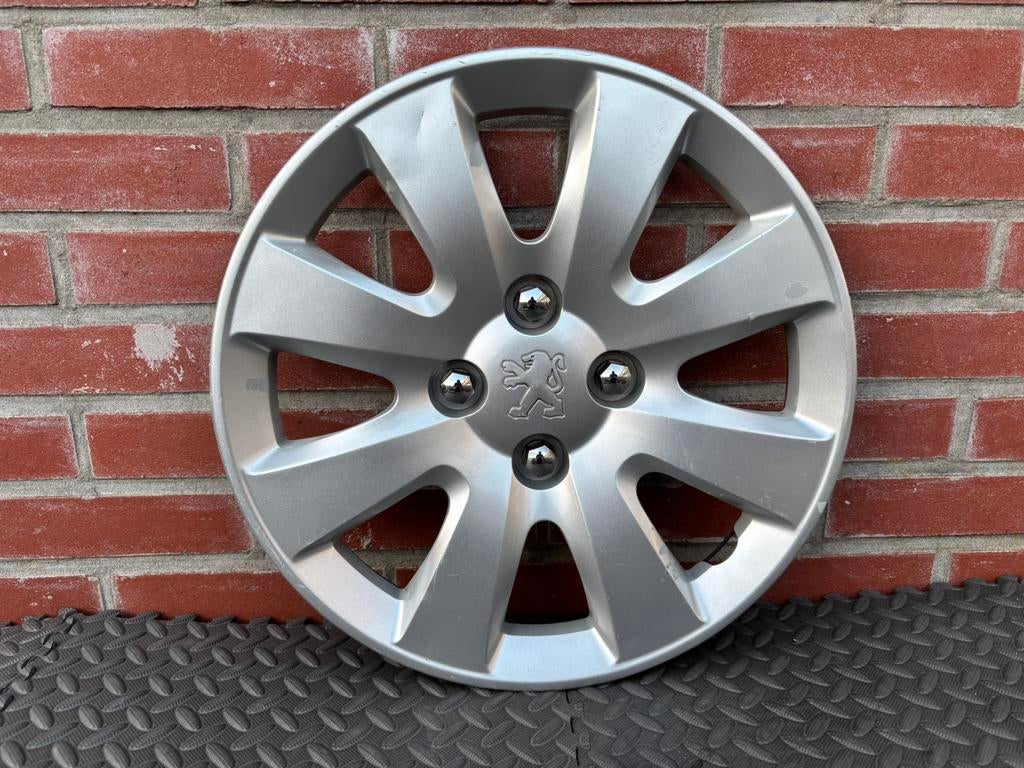 1 originele 207 wieldop 15 inch, Auto diversen, Ophalen of Verzenden, Gebruikt