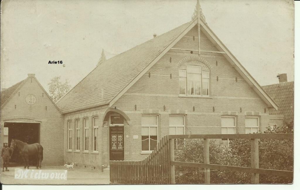 Midwoud, Verzenden, Voor 1920, Gelopen, Noord-Holland