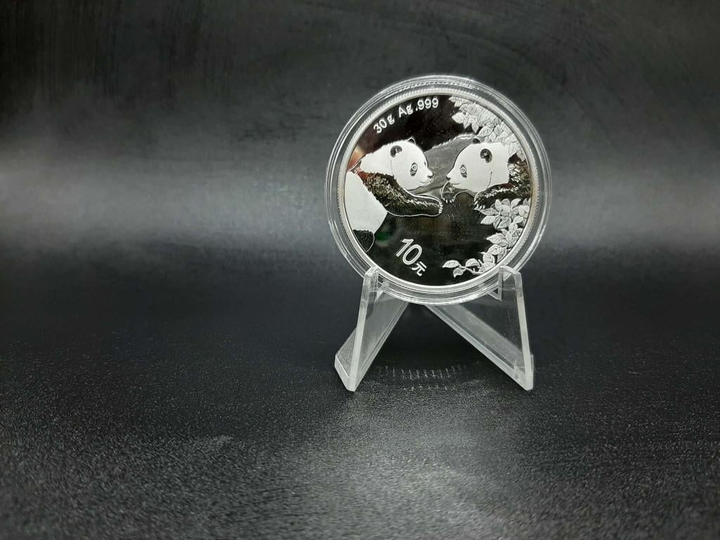 30 gram Zilver Panda 2023, Postzegels en Munten, Edelmetalen en Baren, Ophalen of Verzenden, Zilver