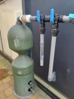 Bubble bead filter, Ophalen, Vijverfilter