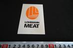 sticker LOHMANN MEAT, Ophalen, Zo goed als nieuw, Sticker