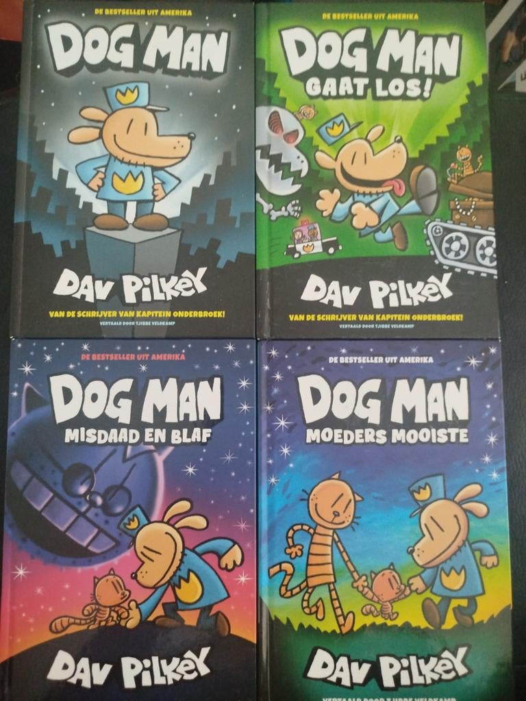 DOGMAN BOEKEN COLLECTIE HARDCOVER, Boeken, Fictie algemeen, Ophalen of Verzenden, Zo goed als nieuw, Dav Pilkey