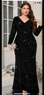 Gala jurk 1 keer aangehad maat XL prijs €50, Galajurk, Zwart, Maat 46/48 (XL) of groter, Ophalen of Verzenden