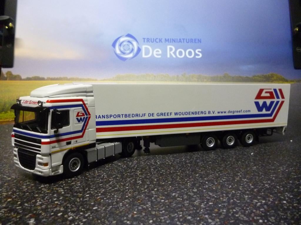 WSI DAF XF 105 De Greef, Ophalen of Verzenden, Nieuw, Bus of Vrachtwagen, Wsi