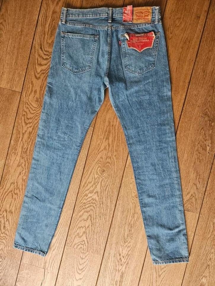 Nieuwe Levi's 512 Jeans W33 L34, Blauw, Nieuw, Ophalen of Verzenden, W33 - W34 (confectie 48/50)