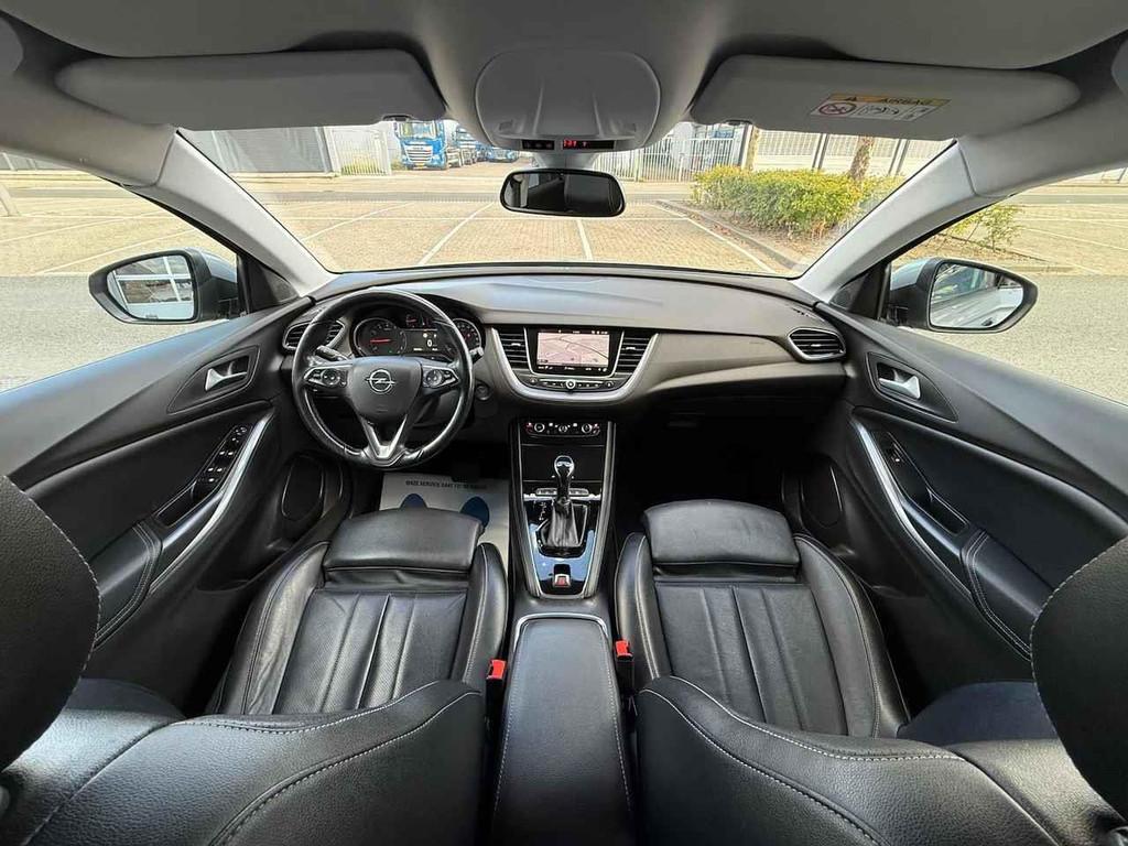 Opel Grandland X 1.2 Turbo Ultimate AUT PDC/NAVI/LMV-18/LEER, 12 maanden, Gebruikt, 1199 cc, Leder