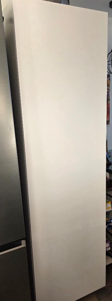 Hoge kast keuken, Ophalen, 200 cm of meer, Wit, 50 tot 100 cm