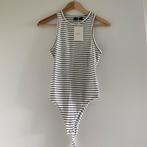 Zwart gestreepte body, Bershka, maat M, Maat 38/40 (M), Wit, Nieuw, Ophalen of Verzenden