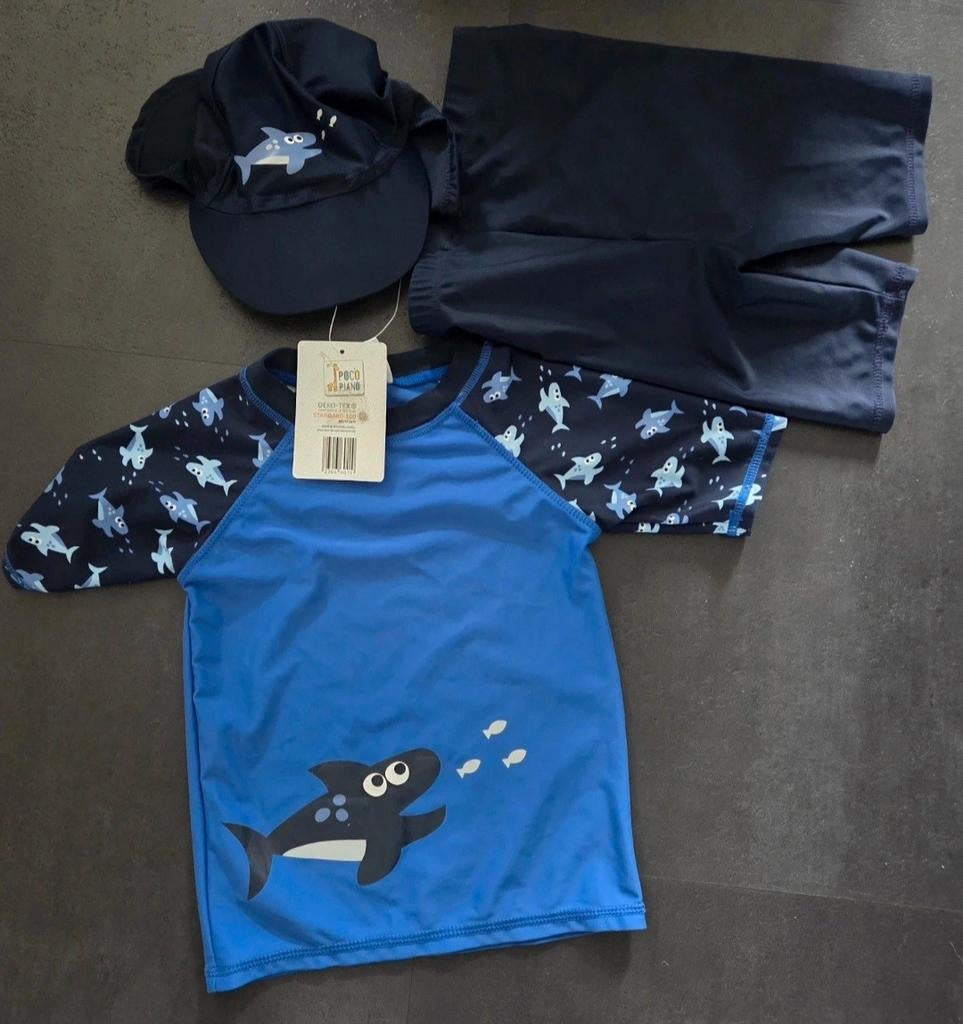 Nieuwe UV driedelige zwemset maat 98/104, Kinderen en Baby's, Kinderkleding | Maat 98, Ophalen of Verzenden, Nieuw, Jongen