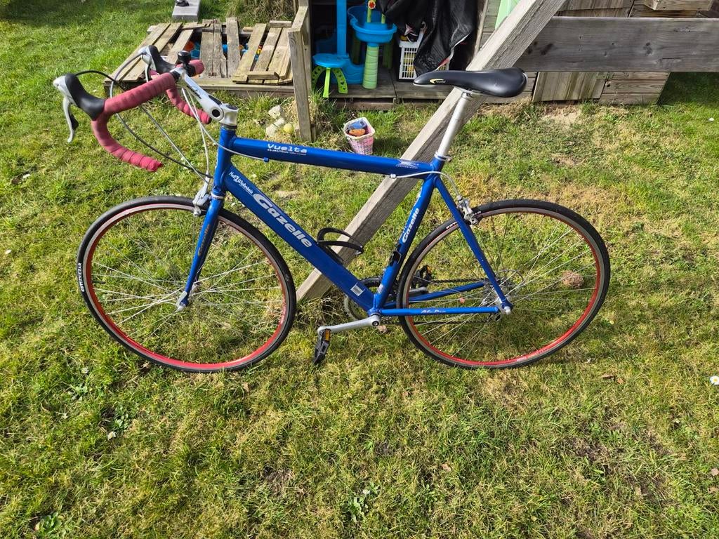 Gazelle Vuelta racefiets - Blauw, Fietsen en Brommers, Fietsen | Racefietsen, Ophalen of Verzenden, Aluminium, Gazelle
