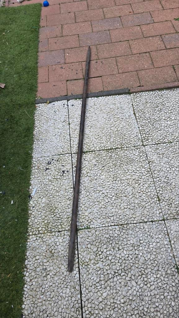 Stootijzer groot en zwaar, Ophalen
