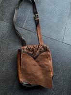 Vintage Y2K Chick On a Mission koeienprint lederen tas, Overige merken, Chick On a Mission, Chick On a Mission, Ophalen of Verzenden