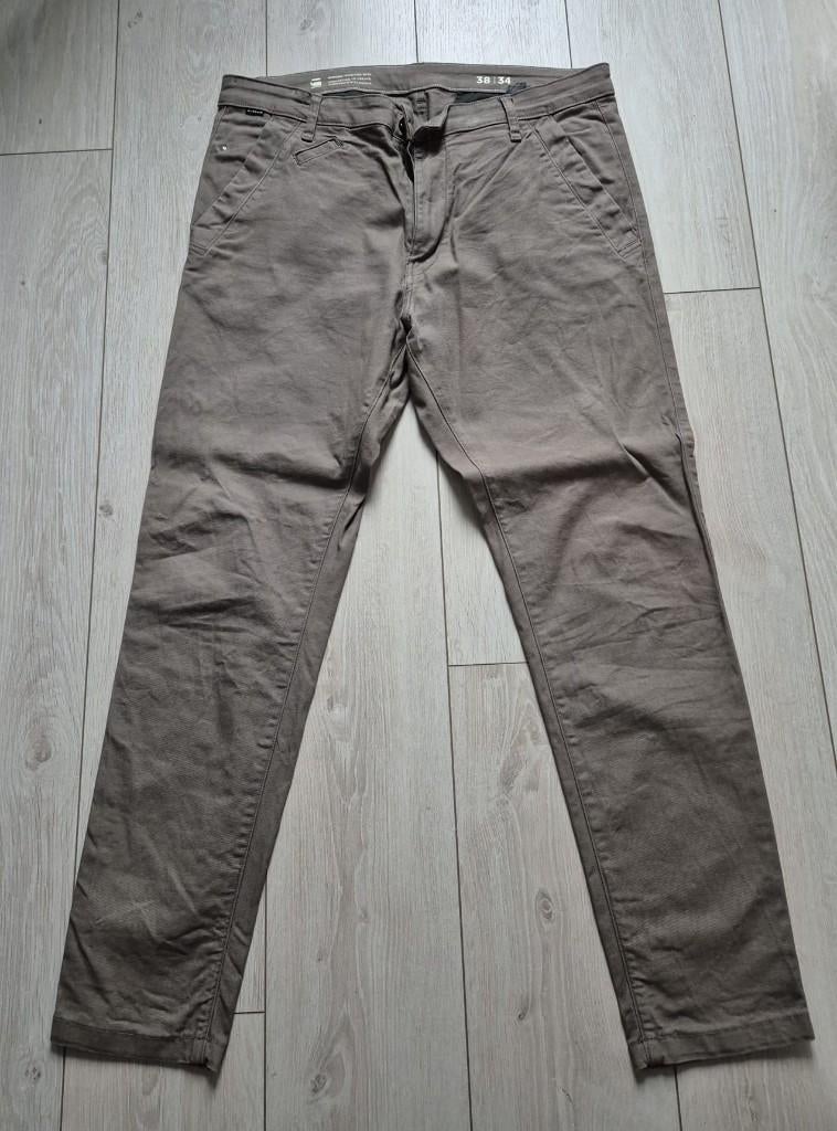 Zeer mooie beige bruine broek G-Star maat 28-34, Kleding | Heren, Broeken en Pantalons, Beige, Ophalen of Verzenden, Zo goed als nieuw