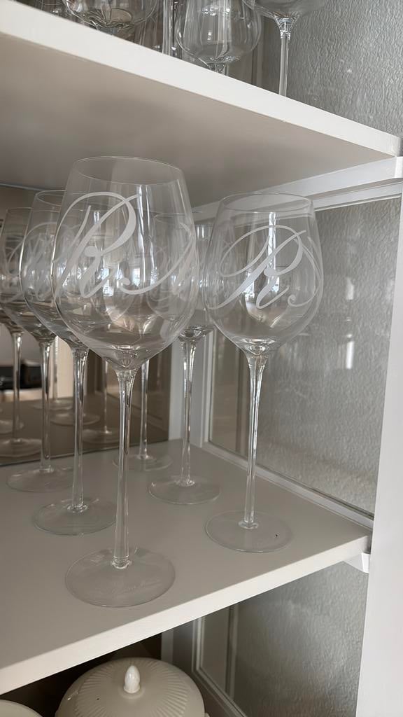 Riviera maison hoge wijn glazen, Verzamelen, Glas en Borrelglaasjes, Ophalen, Zo goed als nieuw, Overige typen
