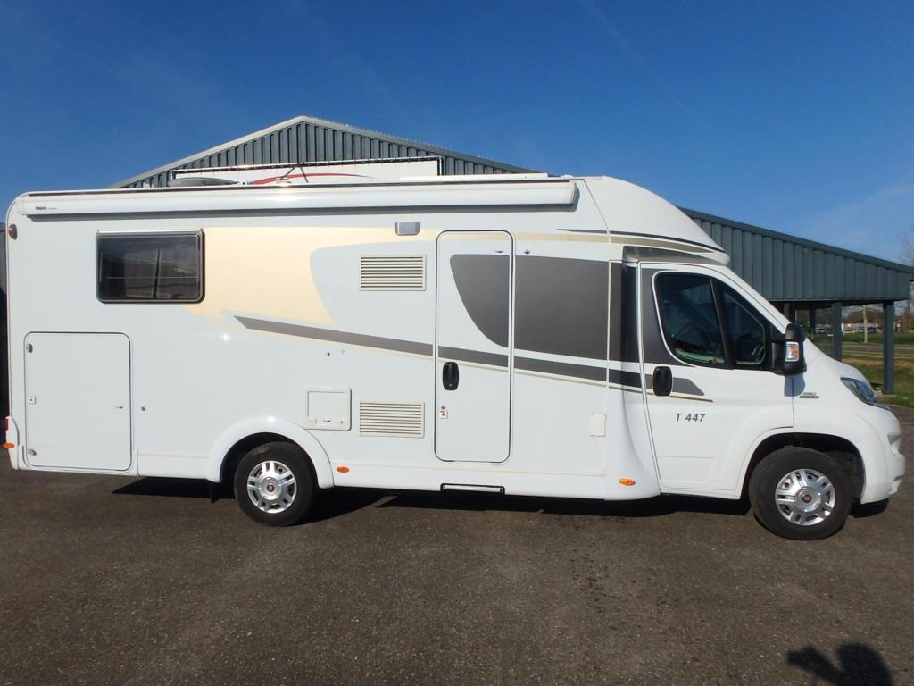Carado T 447 (HYMER), Caravans en Kamperen, Campers, Fiat, Bedrijf, Koelkast, Half-integraal