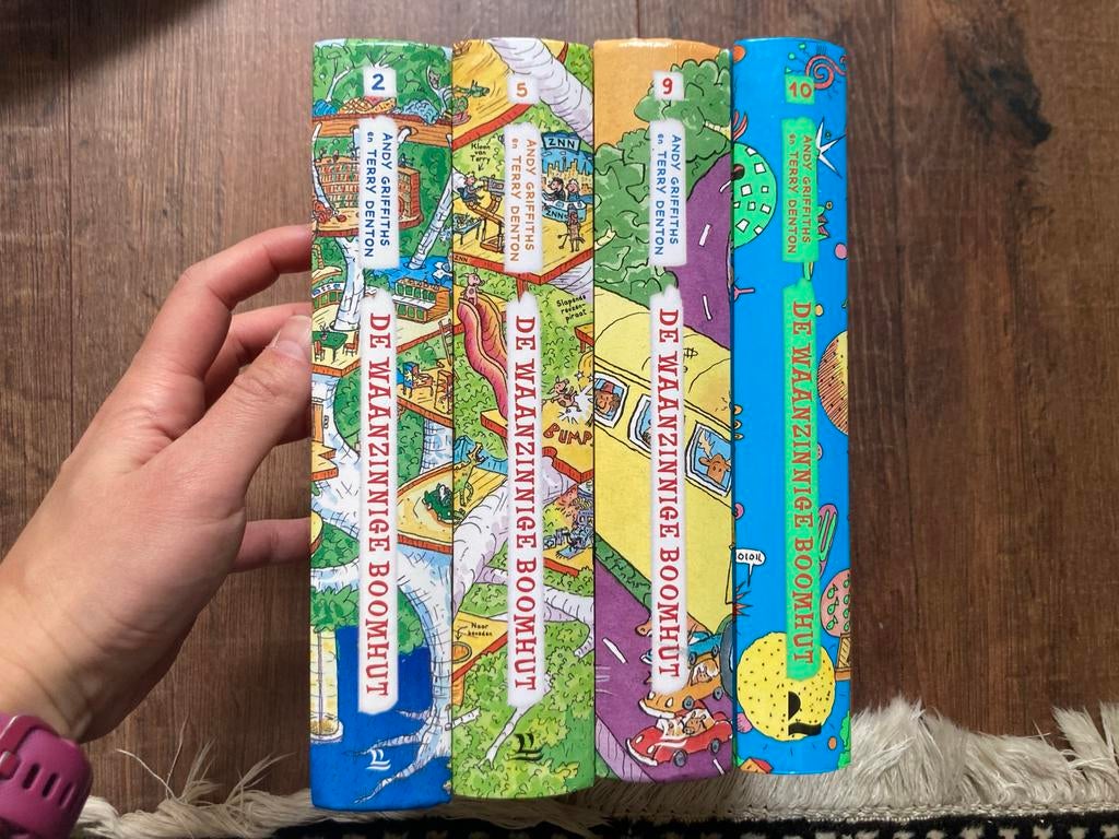 De Waanzinnige Boomhut boeken 2, 5, 9, 10, Ophalen of Verzenden, Gelezen, Fictie algemeen