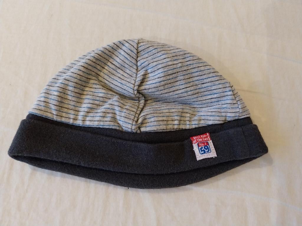 Prenatal babymutsje 0-6 maanden, Kinderen en Baby's, Babykleding | Mutsen, Sjaals en Wanten, Gebruikt, Jongetje of Meisje, Maat 56