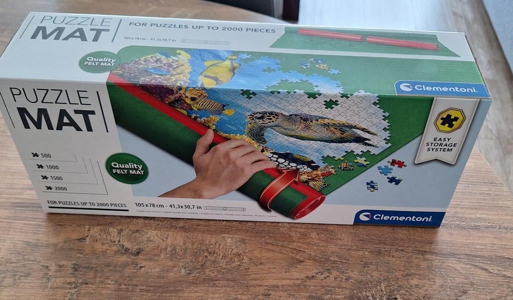 NIEUW CLEMENTONI PUZZELMAT, Hobby en Vrije tijd, Denksport en Puzzels, Ophalen of Verzenden, Nieuw, Overige typen