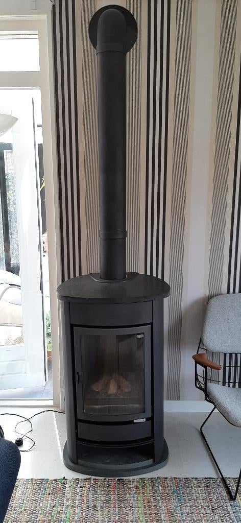 Flam gaskachel, Ophalen, Gebruikt, Vrijstaande haard, Gashaard