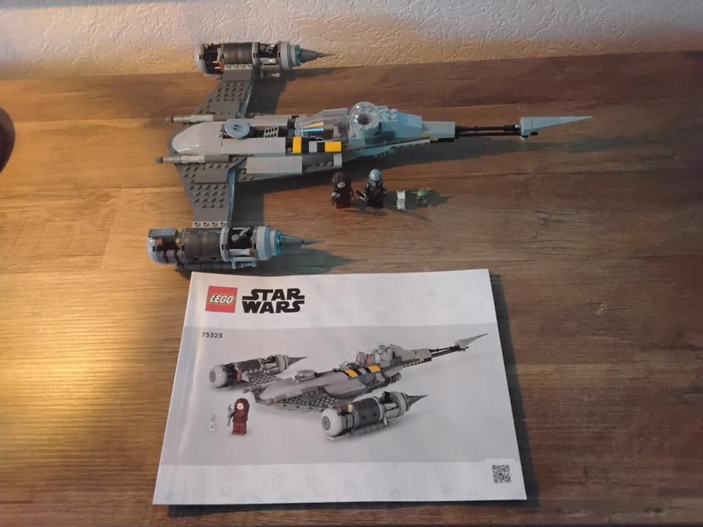 LEGO Star Wars set 75325 - Mandalorian Starfighter., Ophalen of Verzenden, Zo goed als nieuw