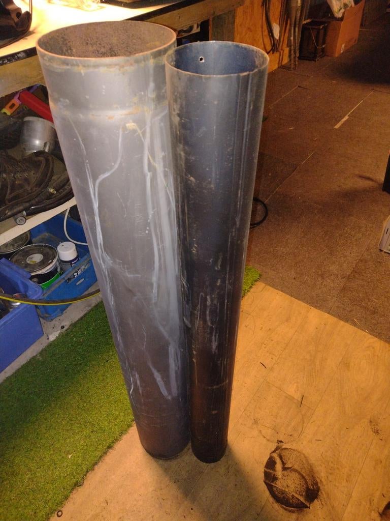 Kachelpijp nieuw 100 mm, Huis en Inrichting, Kachels, Ophalen of Verzenden, Nieuw, Hout, Houtkachel