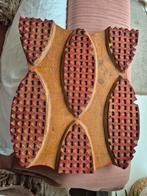 Oude textiel stempel massief hout, Ophalen of Verzenden