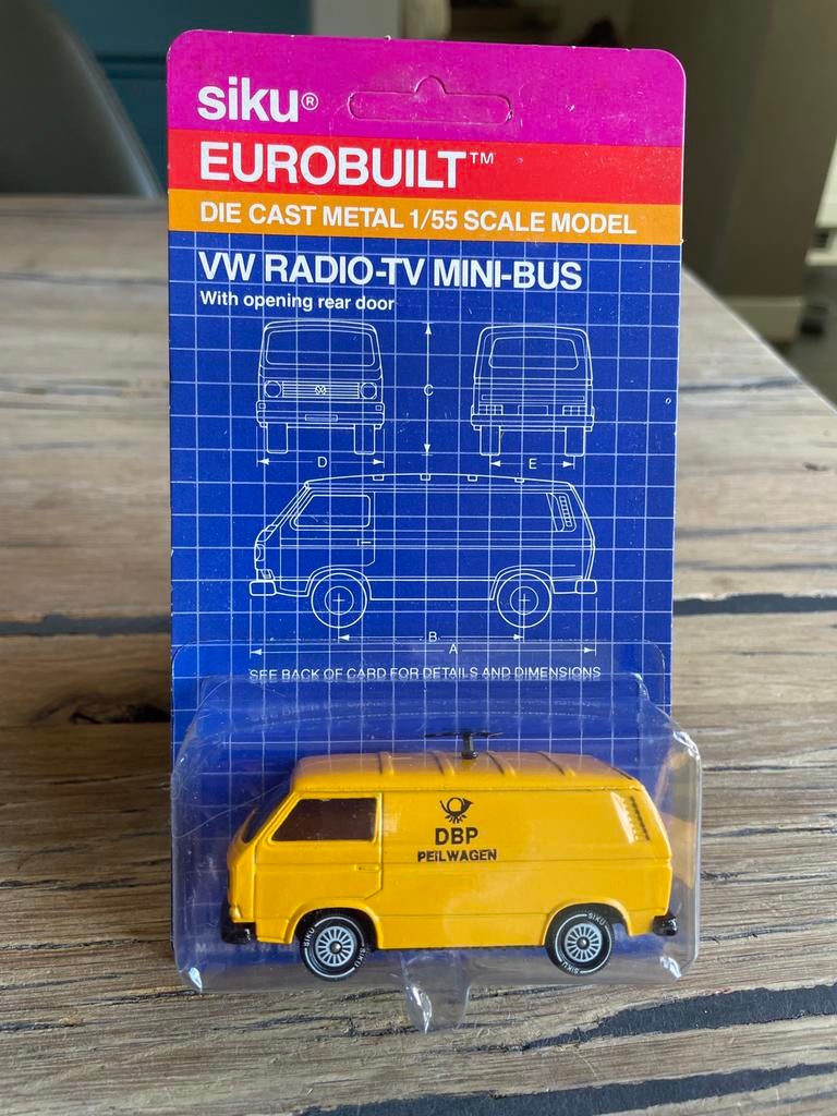 Siku VW Transporter 1314, Ophalen of Verzenden, Nieuw, Auto