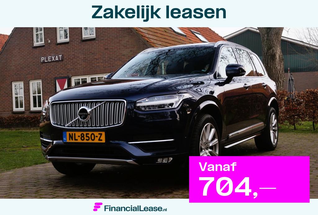 Volvo XC90 2.0 D5 AWD Inscription Aut. | 7-Persoons | Orig N, Gebruikt, 4 cilinders, Blauw, 7 stoelen