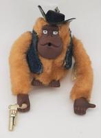 Kipling bruin Aapje Hans Cowboy met pistool sleutelhanger, Ophalen of Verzenden, Gebruikt