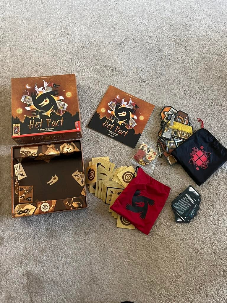 Jeu Cartes Loups-Garous De Weerwolven Van Wakkerdam: Best Of Weerwolven: Het Pact
