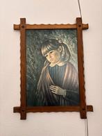 Schilderij van huilend meisje, Bragolin stijl, Ophalen