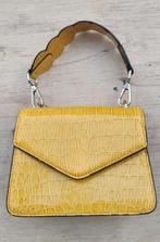 Leren Kelly-bag, tas van Beck Söndergaard, Sieraden, Tassen en Uiterlijk, Tassen | Damestassen, Ophalen of Verzenden, Geel