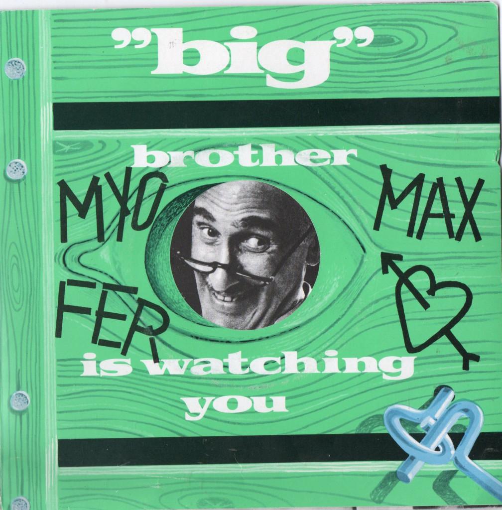 Max Tailleur – Big Brother Is Watching You, Ophalen of Verzenden, Zo goed als nieuw, 7 inch, Overige genres