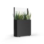 plantenbak met glazen windscherm, Ophalen, 100 cm of meer, Nieuw, Metaal