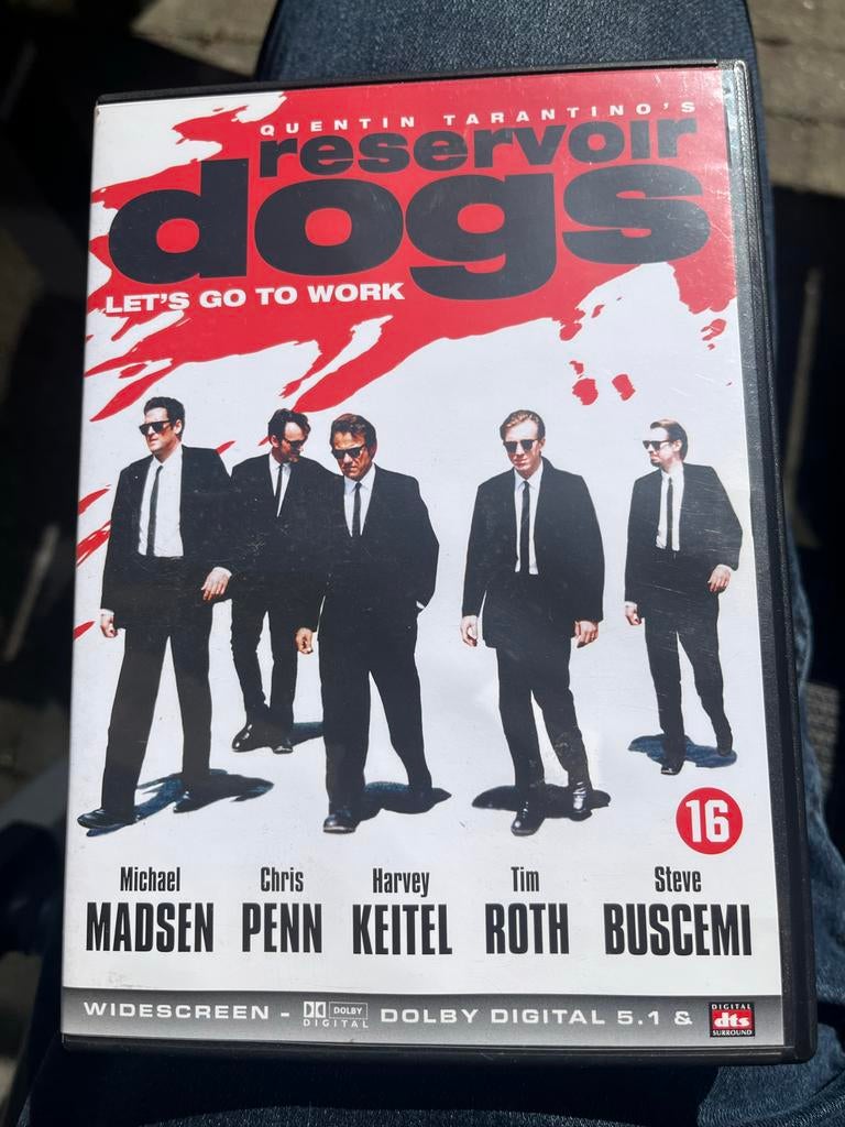 Reservoir Dogs DVD - Quentin Tarantino's Debuutfilm, Vanaf 16 jaar, Ophalen of Verzenden, Zo goed als nieuw, Maffia en Misdaad