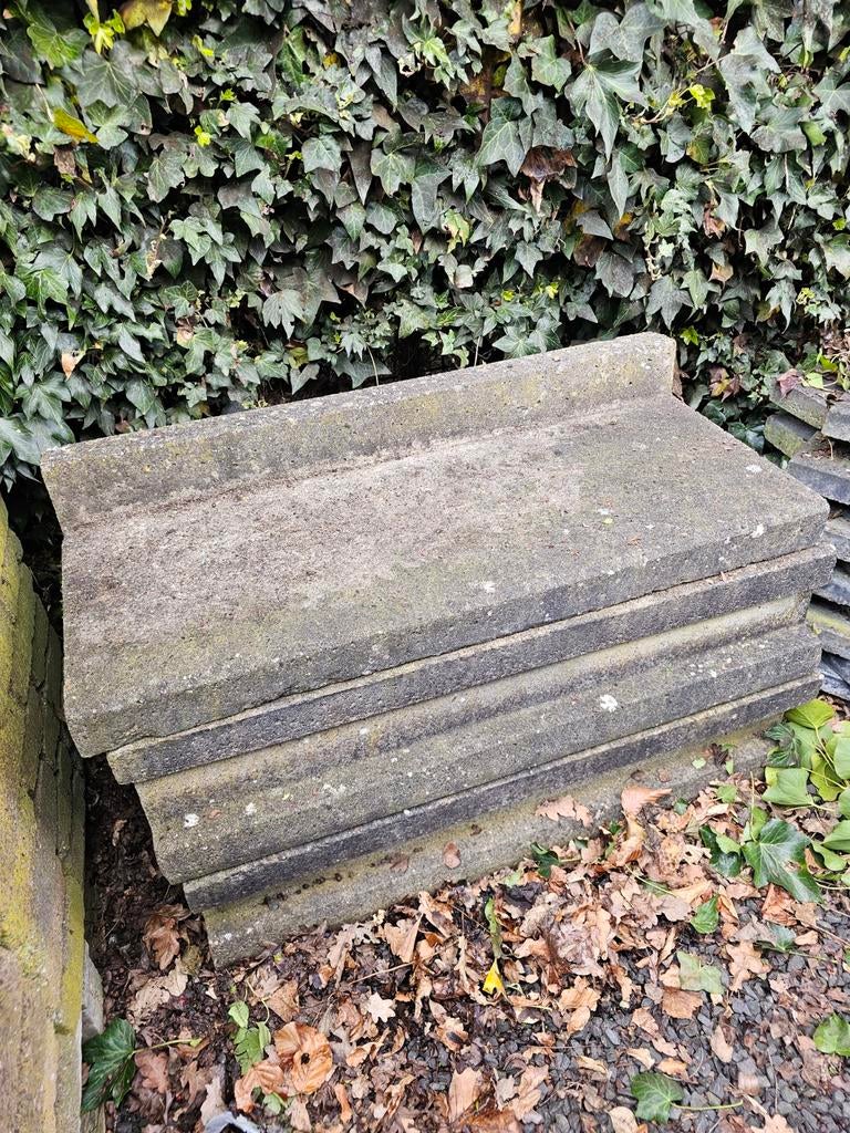 Traptreden van beton 100 breed 50 diep onbeschadigd!, Ophalen, Zo goed als nieuw
