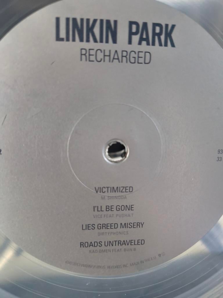 Linkin Park - Recharged (Clear Vinyl), 2010 - 2019, Ophalen of Verzenden, Zo goed als nieuw, 12 inch
