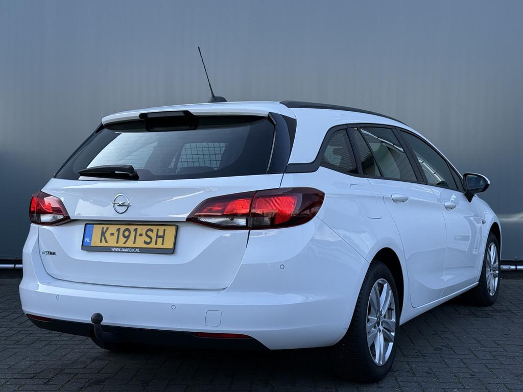 Opel Astra Sports Tourer BWJ 2021 1.2 111 PK Edition TREKHAA, Voorwielaandrijving, Gebruikt, 1199 cc, Met garantie (alle)