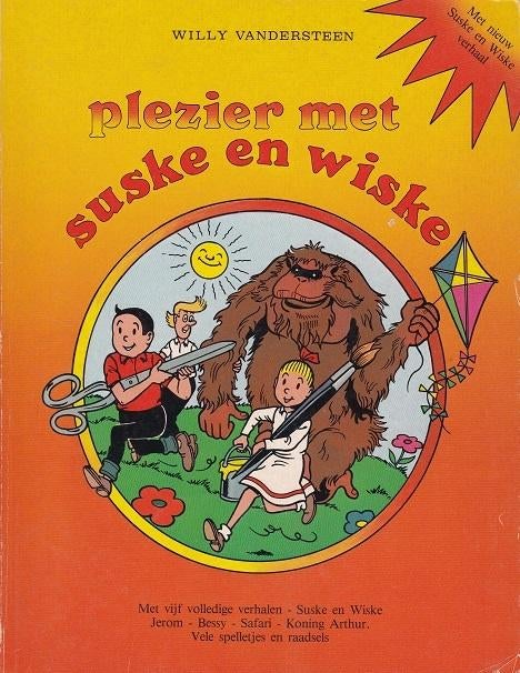 PLEZIER MET SUSKE EN WISKE - Willy Vandersteen, Eén stripboek, Ophalen of Verzenden, Gelezen, Willy van der Steen