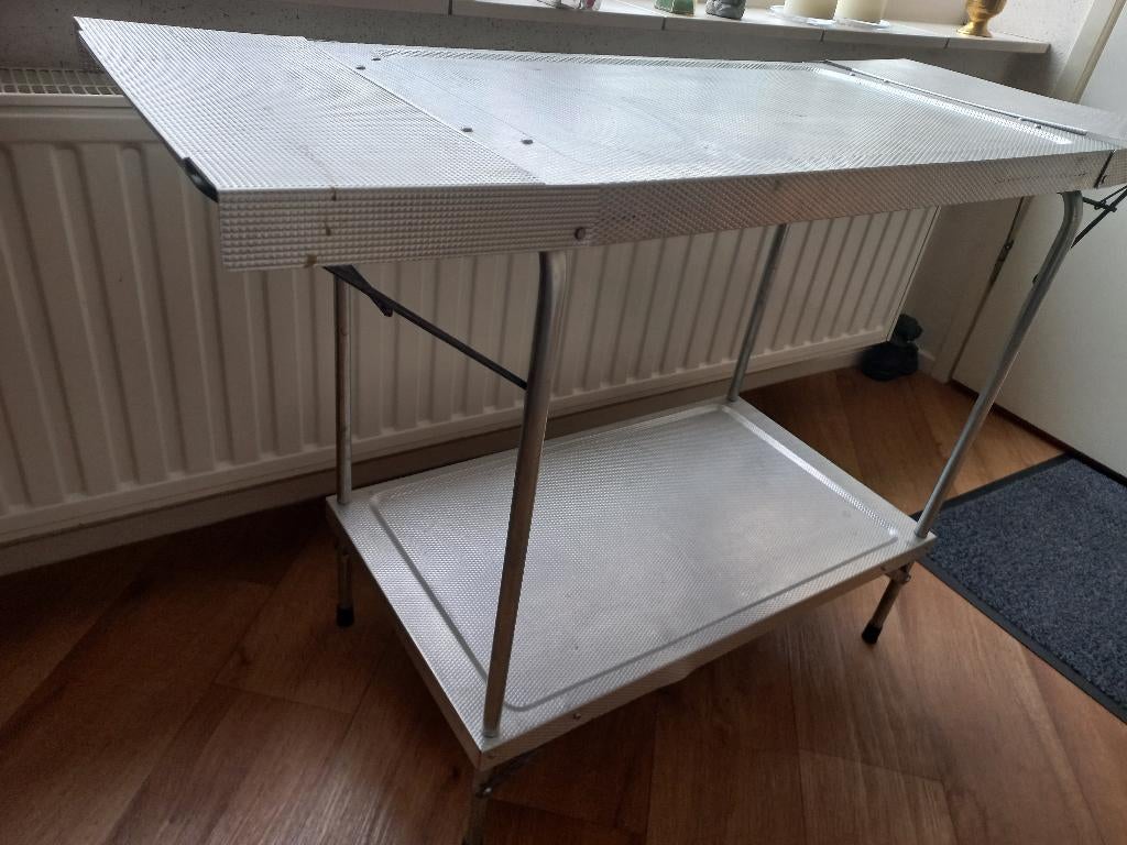 Mini keuken voor gasstel en pannen camping, Caravans en Kamperen, Ophalen of Verzenden, Gebruikt