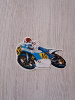 sticker race motor nr 40 suzuki, Ophalen of Verzenden, Zo goed als nieuw, Sport