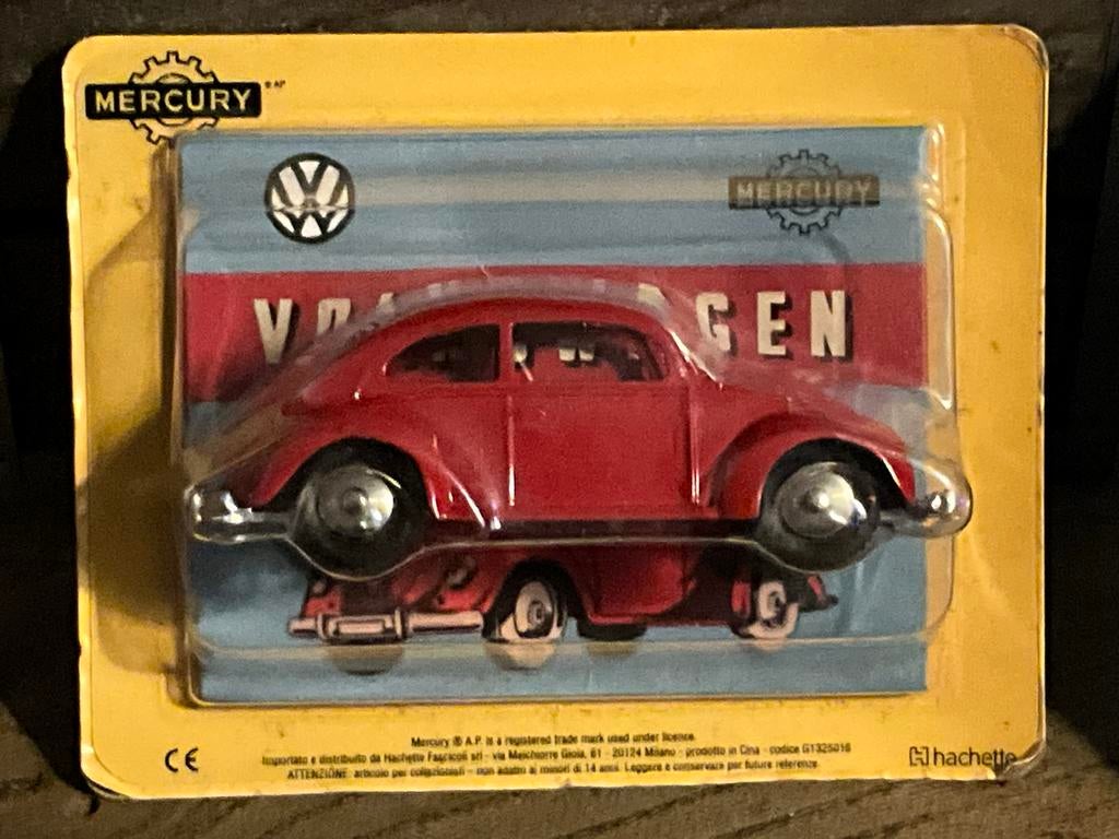 Mercury Volkswagen Kever modelauto - mint in blister, Overige merken, 1:50 of kleiner, Auto, Nieuw