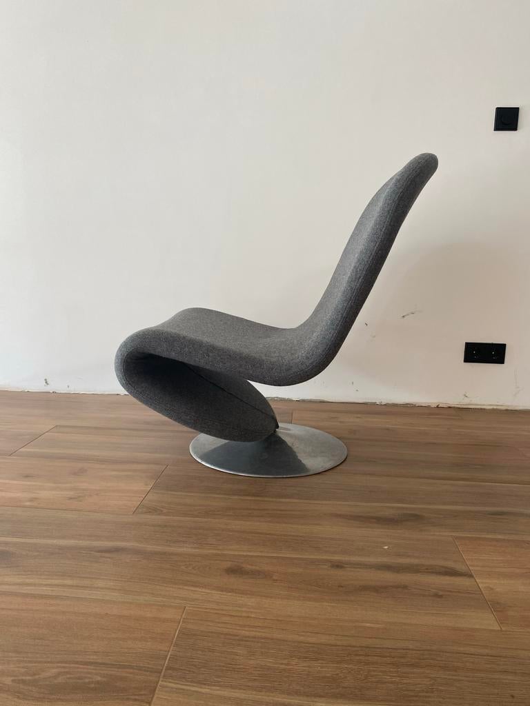 1-2-3 Lounge Chair by Verner Panton jaren 70 design, Ophalen