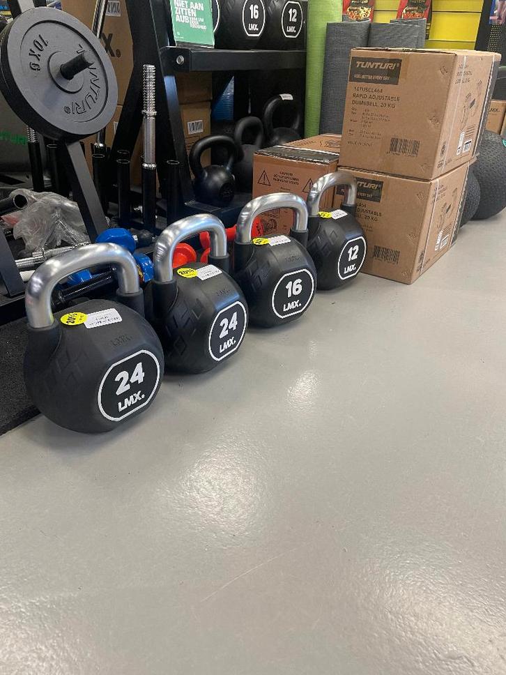 LMX Kettlebells 20% Korting 12-16-24kg, Sport en Fitness, Fitnessmaterialen, Nieuw, Kettlebell, Ophalen